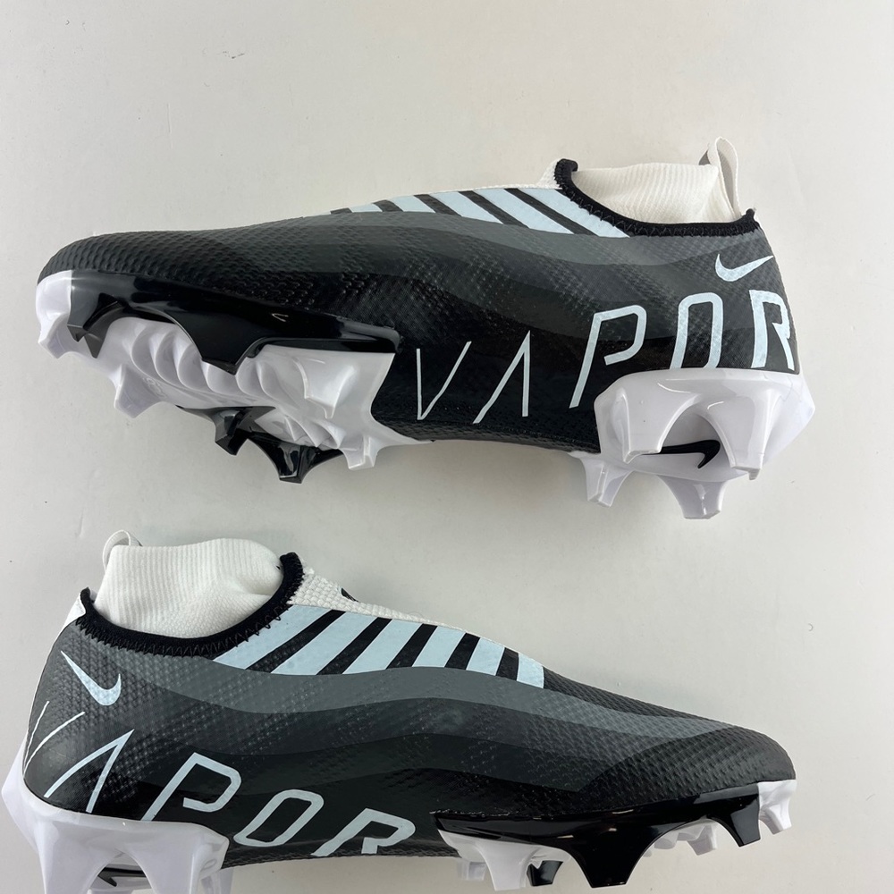 Nike Vapor Edge Pro 360  Football Cleats Mens Black/White DQ3670-001 - Picture 14 of 16